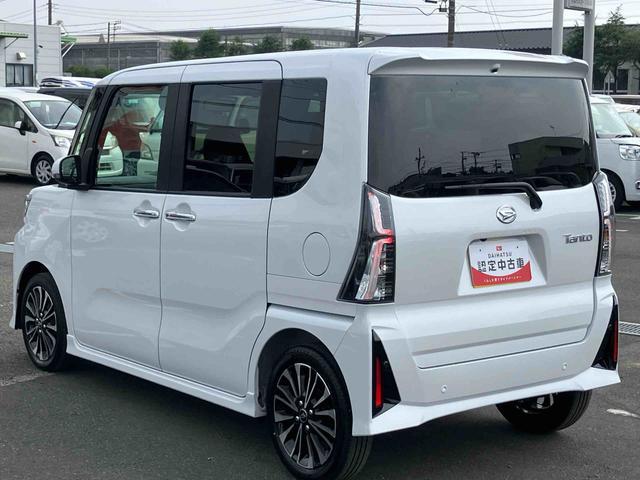 タントカスタムＲＳターボ　アダプティブドライビングビーム　ＬＥＤヘッドライト＆フォグランプ　オートライト　バックカメラ　両側電動スライドドア　シートヒーター　前後コ−ナ−センサー　電動パーキングブレーキ　アルミホイール（千葉県）の中古車