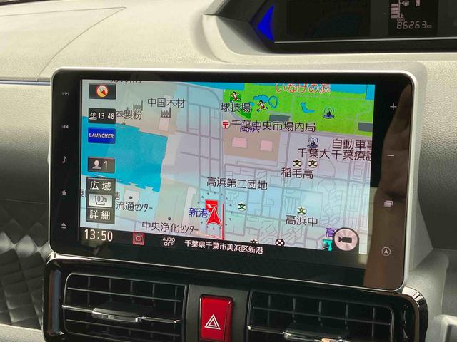 タントカスタムＲＳセレクション９型ナビ／ＢＴ／ＴＶ／ＤＩＳＣ／バックカメラ／ステアリングスイッチ　前後ドラレコ　ＥＴＣ　両側パワスラ　ＬＥＤヘッド＆フォグ　１５インチアルミ　シートヒーター　クルコン　衝突被害軽減ブレーキ（千葉県）の中古車