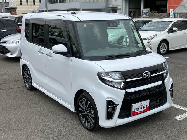 タントカスタムＲＳセレクション９型ナビ／ＢＴ／ＴＶ／ＤＩＳＣ／バックカメラ／ステアリングスイッチ　前後ドラレコ　ＥＴＣ　両側パワスラ　ＬＥＤヘッド＆フォグ　１５インチアルミ　シートヒーター　クルコン　衝突被害軽減ブレーキ（千葉県）の中古車