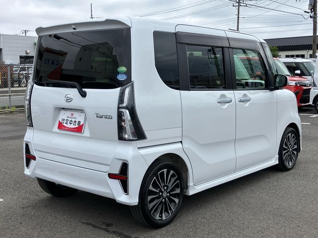 タントカスタムＲＳセレクション９型ナビ／ＢＴ／ＴＶ／ＤＩＳＣ／バックカメラ／ステアリングスイッチ　前後ドラレコ　ＥＴＣ　両側パワスラ　ＬＥＤヘッド＆フォグ　１５インチアルミ　シートヒーター　クルコン　衝突被害軽減ブレーキ（千葉県）の中古車