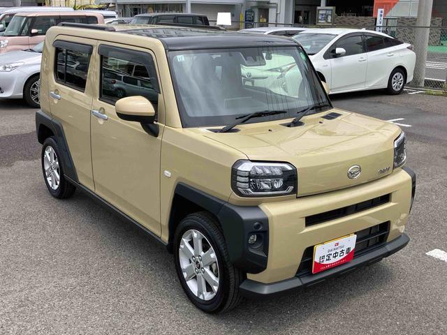 タフトＧ９型ナビ／ＢＴ／ＴＶ／ＤＩＳＣ／バックカメラ／ステアスイッチ　前後ドラレコ　ＥＴＣ　クルコン　ガラスルーフ　ルーフレール　１５インチアルミ　ＬＥＤヘッド＆フォグ　シートヒーター　衝突被害軽減ブレーキ（千葉県）の中古車