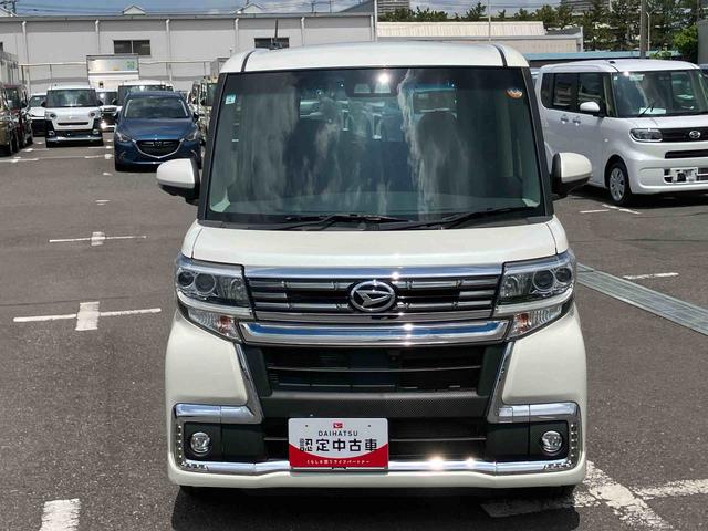 タントカスタムＲＳ　トップエディションＶＳ　ＳＡIIIターボ　ナビ・ＴＶ・ＤＶＤ・ＢＴ・ＵＳＢ　全周囲カメラ　スマアシ　両側電動スライド　ＬＥＤヘッドライト　オートライト＆オートハイビーム　トップシェイドガラス　運転席シートヒーター　キーフリー　アルミ（千葉県）の中古車