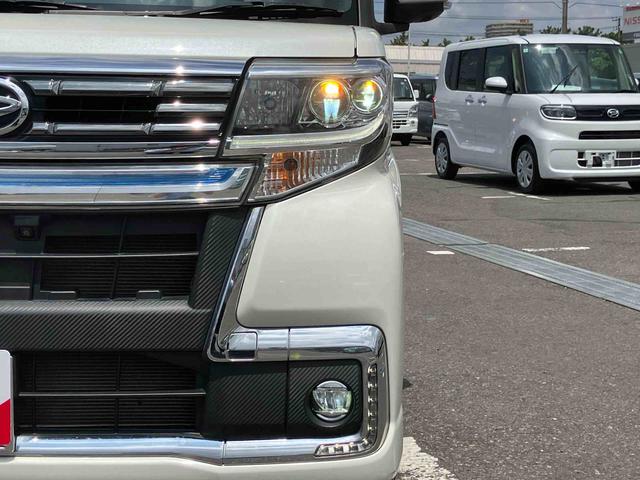 タントカスタムＲＳ　トップエディションＶＳ　ＳＡIIIターボ　ナビ・ＴＶ・ＤＶＤ・ＢＴ・ＵＳＢ　全周囲カメラ　スマアシ　両側電動スライド　ＬＥＤヘッドライト　オートライト＆オートハイビーム　トップシェイドガラス　運転席シートヒーター　キーフリー　アルミ（千葉県）の中古車