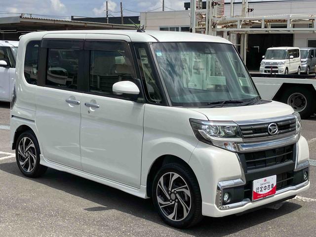 タントカスタムＲＳ　トップエディションＶＳ　ＳＡIIIターボ　ナビ・ＴＶ・ＤＶＤ・ＢＴ・ＵＳＢ　全周囲カメラ　スマアシ　両側電動スライド　ＬＥＤヘッドライト　オートライト＆オートハイビーム　トップシェイドガラス　運転席シートヒーター　キーフリー　アルミ（千葉県）の中古車