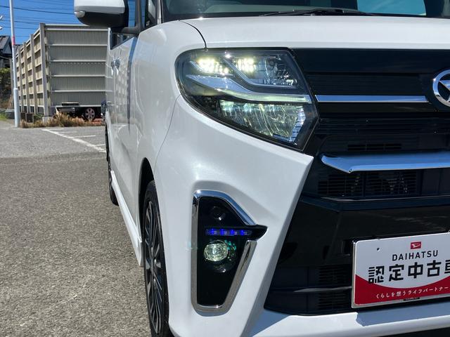 タントカスタムＲＳセレクション９型ナビ／ＢＴ／ＴＶ／ＤＩＳＣ／バックカメラ／ステアリングスイッチ　前後ドラレコ　ＥＴＣ　両側パワスラ　ＬＥＤヘッド＆フォグランプ　１５インチアルミ　シートヒーター　クルコン　衝突被害軽減ブレーキ（千葉県）の中古車