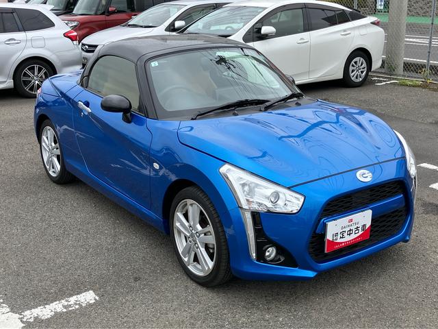 コペンローブ電動オープンルーフ　ターボエンジン　１６インチアルミホイール　ＬＥＤヘッドライト　フォグランプ　シートヒーター　プッシュボタンスターター　７速アクティブシフトＣＶＴ　横滑り防止装置（千葉県）の中古車