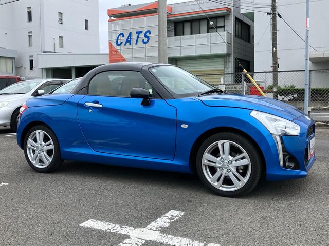 コペンローブ電動オープンルーフ　ターボエンジン　１６インチアルミホイール　ＬＥＤヘッドライト　フォグランプ　シートヒーター　プッシュボタンスターター　７速アクティブシフトＣＶＴ　横滑り防止装置（千葉県）の中古車