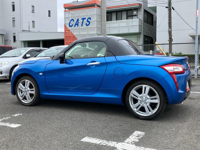 コペンローブ電動オープンルーフ　ターボエンジン　１６インチアルミホイール　ＬＥＤヘッドライト　フォグランプ　シートヒーター　プッシュボタンスターター　７速アクティブシフトＣＶＴ　横滑り防止装置（千葉県）の中古車