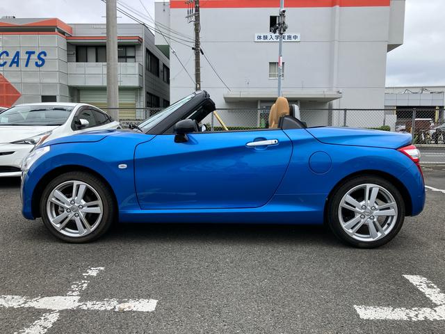 コペンローブ電動オープンルーフ　ターボエンジン　１６インチアルミホイール　ＬＥＤヘッドライト　フォグランプ　シートヒーター　プッシュボタンスターター　７速アクティブシフトＣＶＴ　横滑り防止装置（千葉県）の中古車