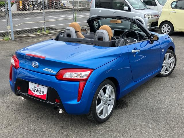コペンローブ電動オープンルーフ　ターボエンジン　１６インチアルミホイール　ＬＥＤヘッドライト　フォグランプ　シートヒーター　プッシュボタンスターター　７速アクティブシフトＣＶＴ　横滑り防止装置（千葉県）の中古車