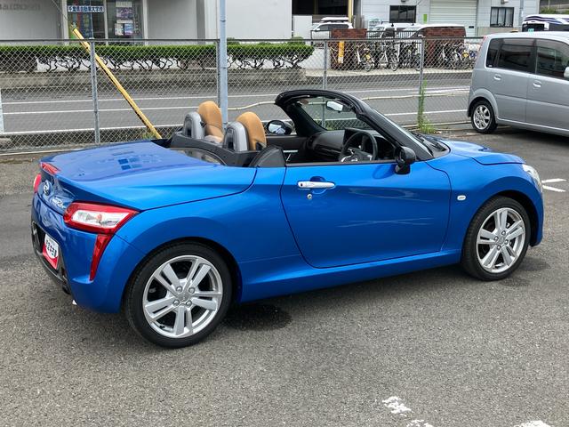 コペンローブ電動オープンルーフ　ターボエンジン　１６インチアルミホイール　ＬＥＤヘッドライト　フォグランプ　シートヒーター　プッシュボタンスターター　７速アクティブシフトＣＶＴ　横滑り防止装置（千葉県）の中古車