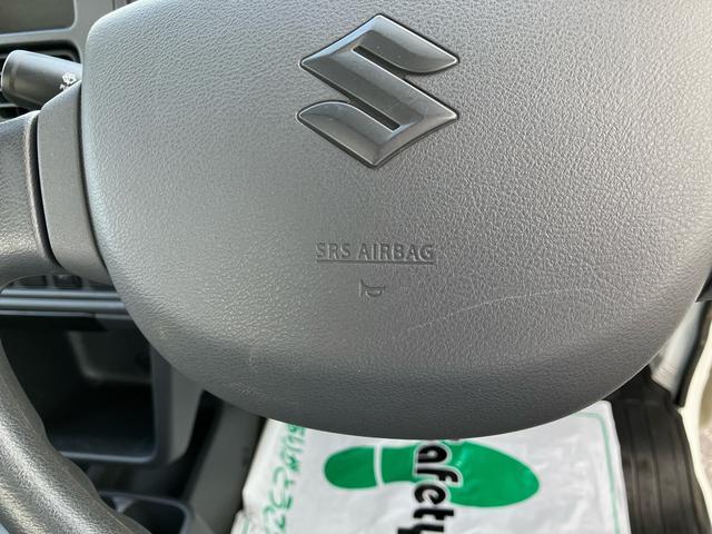 キャリイトラックＫＸ５速ＡＧＳ　ＡＢＳ　デュアルエアバッグ　ＣＤチューナー　ハロゲンフォグランプ　荷台ライト　テールゲートチェーン　パワーウインドウ　キーレスエントリー（千葉県）の中古車