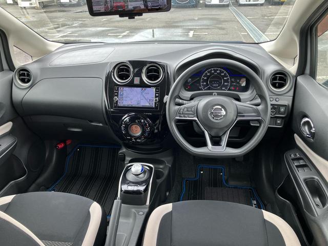 ノートｅ−パワー　Ｘナビ／ＢＴ／ＤＴＶ／ＤＩＳＣ／全周囲カメラ／ステアリングスイッチ　前ドラレコ　ＥＴＣ　電子ルームミラー　ＬＥＤヘッドライト　１５インチアルミ　プッシュボタンスターター　衝突被害軽減ブレーキ（千葉県）の中古車
