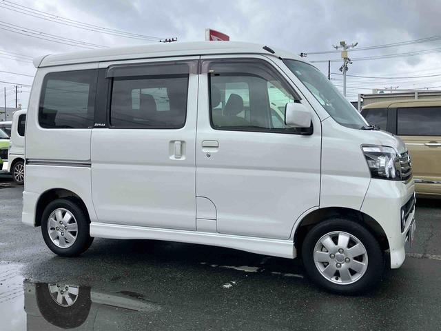 アトレーワゴンカスタムターボＲＳ　４ＷＤターボ　ナビ／ＢＴ／ＤＴＶ／ＣＤ／ＤＶＤ　ＨＩＤヘッドライト　ハロゲンフォグランプ　１３インチアルミ　助手席側イージークローザー付きスライドドア　電動格納ドアミラー　オートエアコン（千葉県）の中古車