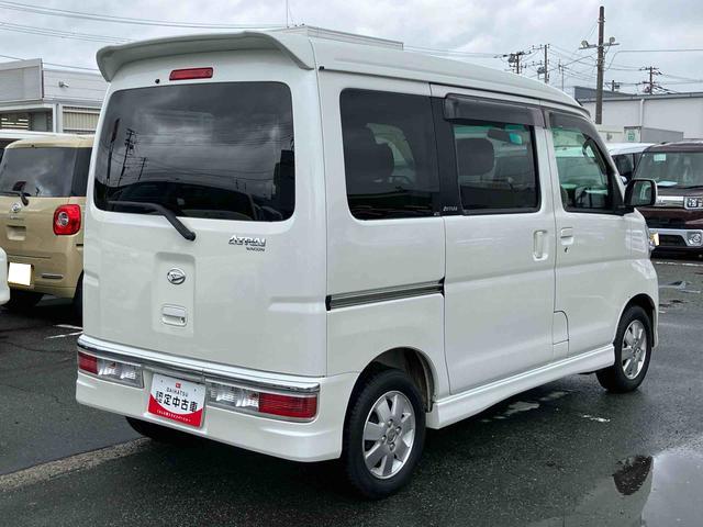 アトレーワゴンカスタムターボＲＳ　４ＷＤターボ　ナビ／ＢＴ／ＤＴＶ／ＣＤ／ＤＶＤ　ＨＩＤヘッドライト　ハロゲンフォグランプ　１３インチアルミ　助手席側イージークローザー付きスライドドア　電動格納ドアミラー　オートエアコン（千葉県）の中古車
