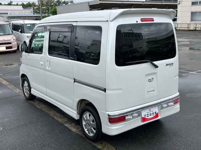 アトレーワゴンカスタムターボＲＳ　４ＷＤターボ　ナビ／ＢＴ／ＤＴＶ／ＣＤ／ＤＶＤ　ＨＩＤヘッドライト　ハロゲンフォグランプ　１３インチアルミ　助手席側イージークローザー付きスライドドア　電動格納ドアミラー　オートエアコン（千葉県）の中古車