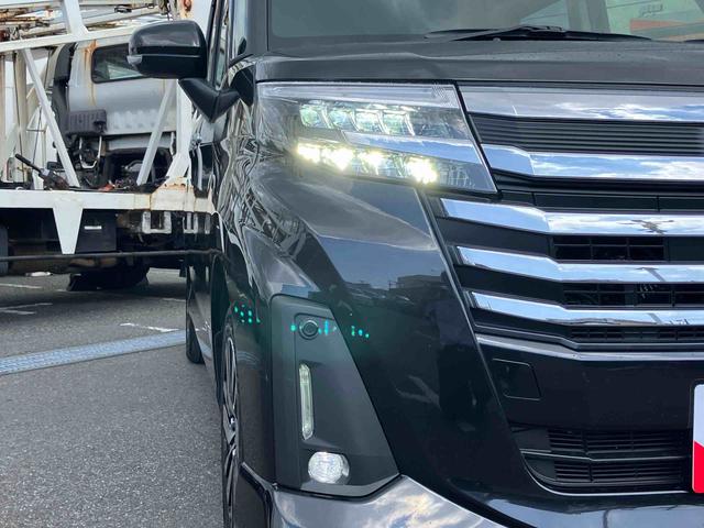 トールカスタムＧバックカメラ（アップグレードパック）　　ＬＥＤヘッド＆フォグランプ　自動追従クルコン　１４インチアルミ　両側パワスラ　電動駐車ブレーキ　プッシュボタンスタート　コーナーセンサー　衝突被害軽減ブレーキ（千葉県）の中古車