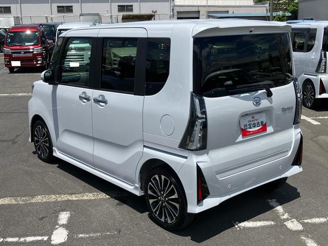 タントカスタムＲＳターボエンジン　１５インチアルミ　バックカメラ　両側電動スライドドア　シートヒーター　電動駐車ブレーキ　ＬＥＤライト＆フォグ　上下２段調節式デッキボード　コーナーセンサー　衝突被害軽減ブレーキ（千葉県）の中古車