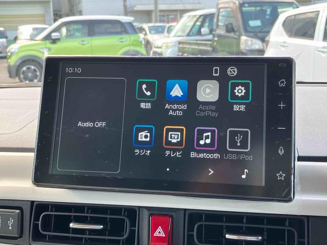 ムーヴキャンバスストライプスＧＬＥＤヘッド／フォグランプ　９インチＤＳＰオーディオ／ＤＴＶ／ＢＴ／バックカメラ／ＵＳＢ／ＨＤＭＩ　　スマホワイヤレス充電器　両側パワースライドドア　前席シートヒーター　電動駐車ブレーキ（千葉県）の中古車