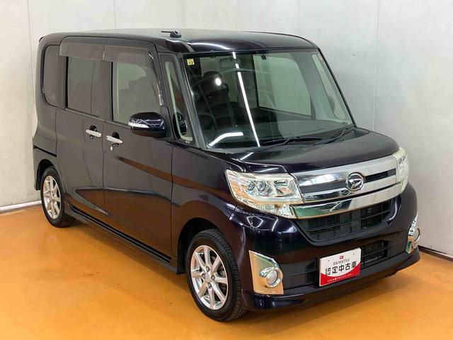 タントカスタムＸナビ／ＢＴ／ＤＴＶ／ＤＩＳＣ／バックカメラ／ステアリングスイッチ　ＥＴＣ　左側パワスラ　ＬＥＤヘッドライト　ハロゲンフォグランプ　クリアテールランプ　１４インチアルミ　スマートキー　横滑り防止装置（千葉県）の中古車