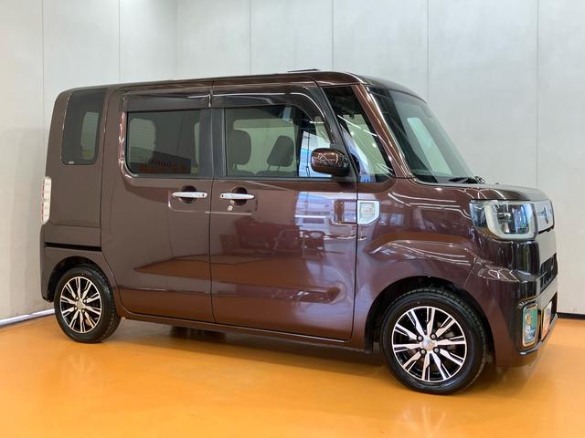 ウェイクＧターボＳＡII８型ナビ／ＢＴ／ＴＶ／ＤＩＳＣ／バックカメラ／ステアスイッチ　後席モニター　前ドラレコ　ＥＴＣ　両側パワスラ　１４インチアルミ　ＬＥＤヘッド＆フォグ　上下２段調節式デッキボード　衝突被害軽減ブレーキ（千葉県）の中古車