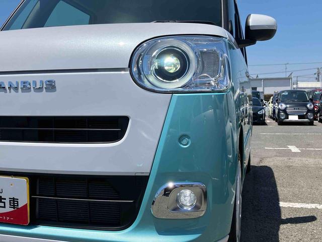 ムーヴキャンバスストライプスＧターボ９型ディスプレイオーディオ／ＢＴ／ＴＶ／バックカメラ／ステアリングスイッチ　ワイヤレス充電　両側パワスラ　ＬＥＤヘッドライト＆フォグランプ　シートヒーター　保温カップホルダー　衝突被害軽減ブレーキ（千葉県）の中古車