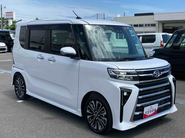 タントカスタムＲＳターボ　１０型ナビ・ＴＶ・ＤＶＤ・ＵＳＢ・ＢＴ　全周囲カメラ　ＥＴＣ　ドラレコ　アダプティブクルコン　ＬＥＤヘッドライト＆ＬＥＤフォグ　アダプティブドライビングビーム　オートライト　両側電動スライド（千葉県）の中古車