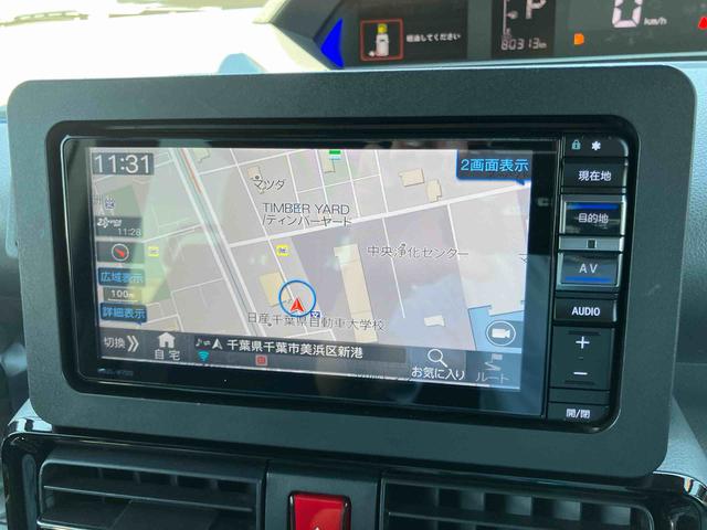 タントカスタムＲＳセレクションターボ車　純正メモリーナビ　ＣＤ　ＤＶＤ　ＥＴＣ　ドライブレコーダー　衝突回避支援ブレーキ　誤発進抑制装置　両側電動スライドドア　プッシュボタンスタート　スマートキー　盗難防止装置イモビライザー（千葉県）の中古車
