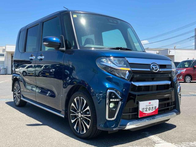 タントカスタムＲＳセレクションターボ車　純正メモリーナビ　ＣＤ　ＤＶＤ　ＥＴＣ　ドライブレコーダー　衝突回避支援ブレーキ　誤発進抑制装置　両側電動スライドドア　プッシュボタンスタート　スマートキー　盗難防止装置イモビライザー（千葉県）の中古車