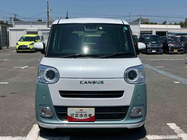 ムーヴキャンバスストライプスＧターボアダプティブクルーズコントロール　ディスプレイオーディオ／ＤＴＶ／ＢＴ／ＨＤＭＩ／Ｂカメラ　スマホワイヤレス充電器　ＬＥＤヘッド／フォグランプ　両側パワースライドドア（千葉県）の中古車