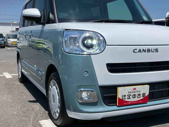 ムーヴキャンバスストライプスＧターボアダプティブクルーズコントロール　ディスプレイオーディオ／ＤＴＶ／ＢＴ／ＨＤＭＩ／Ｂカメラ　スマホワイヤレス充電器　ＬＥＤヘッド／フォグランプ　両側パワースライドドア（千葉県）の中古車