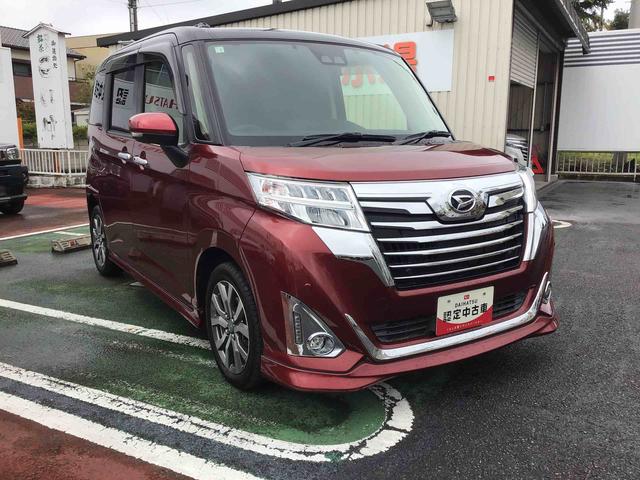 トールカスタムＧ　ターボ　ＳＡIIIツートンカラー！　９インチフルセグナビ・バックカメラ・ＥＴＣ・ドラレコ付き（千葉県）の中古車