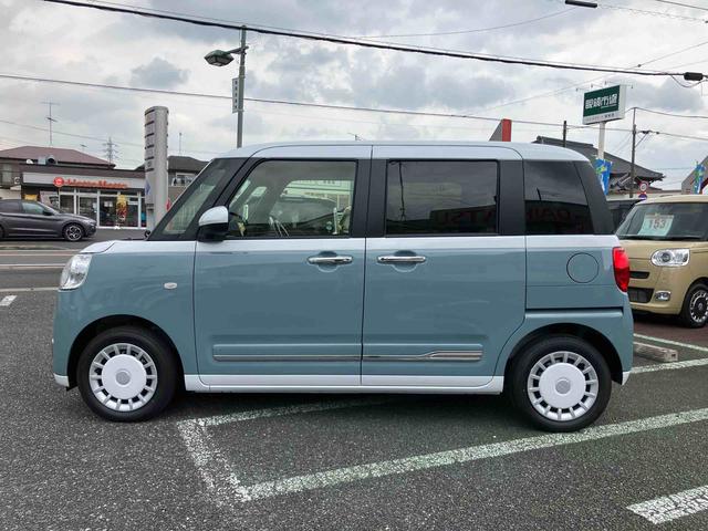 ムーヴキャンバスストライプスG エコアイドル非装着車社外7インチナビ/バックカメラ/ステアリングスイッチ/左右シートヒーター/電動パーキングブレーキ/運転席上下アジャスター/左右パワースライドドア/キーフリーシステム/アイドリングストップレス(千葉県)の中古車