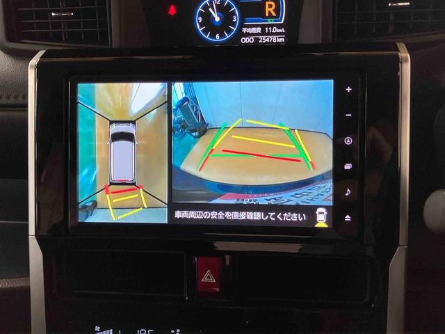 トールカスタムＧ９型ナビ・地デジ・ＤＶＤ・ＢＴ・ＵＳＢ　全周囲カメラ　ドラレコ　ＥＴＣ　アダプティブクルコン　衝突軽減ブレーキ　ＬＥＤヘッドライト＆フォグランプ　オートライト＆オートハイビーム　両側電動スライドドア（千葉県）の中古車