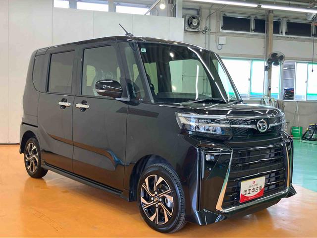 タントカスタムＸ両側電動スライドドア　ミラクルオープンドア　前席シートヒーター　ホールド機能付き電動パーキングブレーキ　前後コーナーセンサ　オートライト　オートハイビーム　プッシュエンジンスタート　キーフリーシステム（千葉県）の中古車
