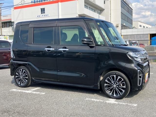 タントカスタムＲＳセレクションターボ　ナビ／ＢＴ／ＴＶ／ＤＩＳＣ／バックカメラ／ステアリングスイッチ　ドラレコ　ＥＴＣ　両側パワスラ　１５インチアルミ　ＬＥＤヘッド＆フォグランプ　シートヒーター　クルコン　衝突被害軽減ブレーキ（千葉県）の中古車