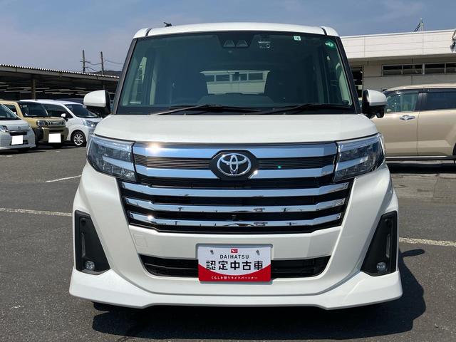 ルーミーカスタムＧ　４ＷＤ９型ナビ／ＢＴ／ＴＶ／ＤＩＳＣ／全周囲カメラ／ステアスイッチ　前後ドラレコ　ＥＴＣ２．０　両側パワスラ　ＬＥＤヘッド＆フォグランプ　クルコン　１４インチアルミ　シートヒーター　衝突被害軽減ブレーキ（千葉県）の中古車