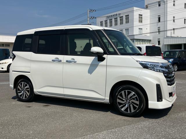 ルーミーカスタムＧ　４ＷＤ９型ナビ／ＢＴ／ＴＶ／ＤＩＳＣ／全周囲カメラ／ステアスイッチ　前後ドラレコ　ＥＴＣ２．０　両側パワスラ　ＬＥＤヘッド＆フォグランプ　クルコン　１４インチアルミ　シートヒーター　衝突被害軽減ブレーキ（千葉県）の中古車
