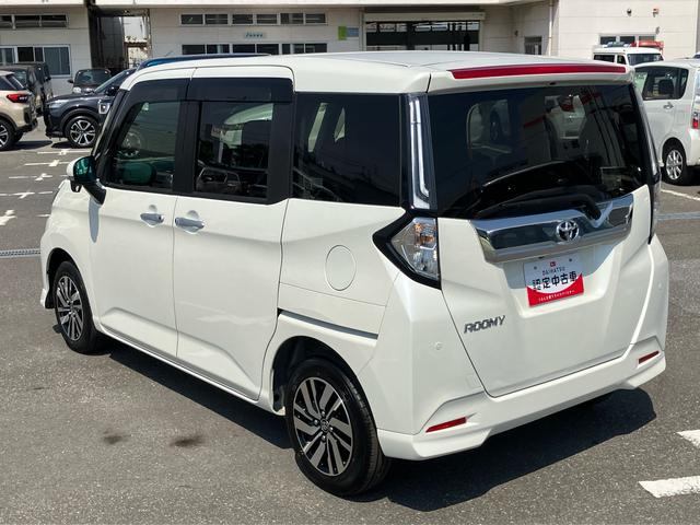 ルーミーカスタムＧ　４ＷＤ９型ナビ／ＢＴ／ＴＶ／ＤＩＳＣ／全周囲カメラ／ステアスイッチ　前後ドラレコ　ＥＴＣ２．０　両側パワスラ　ＬＥＤヘッド＆フォグランプ　クルコン　１４インチアルミ　シートヒーター　衝突被害軽減ブレーキ（千葉県）の中古車
