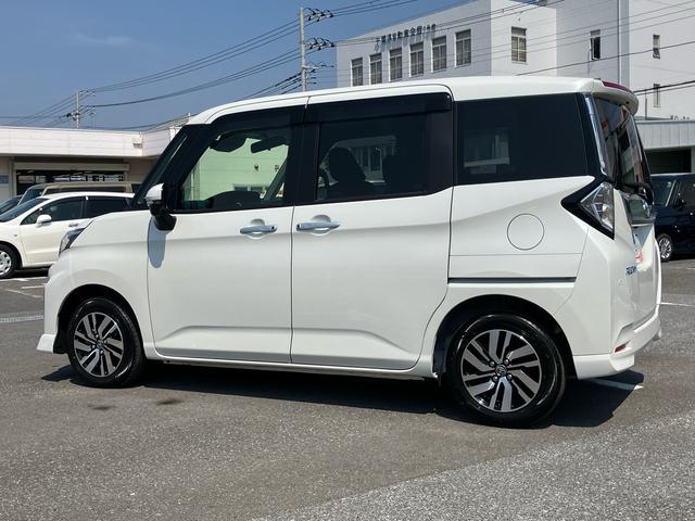 ルーミーカスタムＧ　４ＷＤ９型ナビ／ＢＴ／ＴＶ／ＤＩＳＣ／全周囲カメラ／ステアスイッチ　前後ドラレコ　ＥＴＣ２．０　両側パワスラ　ＬＥＤヘッド＆フォグランプ　クルコン　１４インチアルミ　シートヒーター　衝突被害軽減ブレーキ（千葉県）の中古車