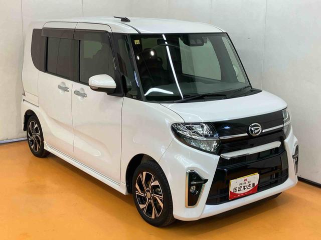 タントカスタムＸセレクションナビ／ＢＴ／ＴＶ／ＤＩＳＣ／バックカメラ／ステアスイッチ　前後ドラレコ　ＥＴＣ　両側パワスラ　１４インチアルミ　ＬＥＤヘッド＆フォグランプ　シートヒーター　シートバックテーブル　衝突被害軽減ブレーキ（千葉県）の中古車