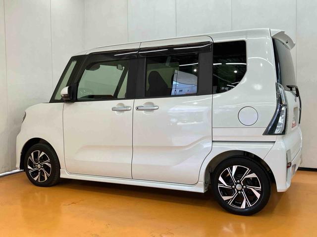 タントカスタムＸセレクションナビ／ＢＴ／ＴＶ／ＤＩＳＣ／バックカメラ／ステアスイッチ　前後ドラレコ　ＥＴＣ　両側パワスラ　１４インチアルミ　ＬＥＤヘッド＆フォグランプ　シートヒーター　シートバックテーブル　衝突被害軽減ブレーキ（千葉県）の中古車