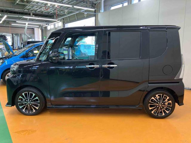 タントカスタムＲＳターボ　９型ディスプレイオーディオ・地デジ・ＢＴ・ＵＳＢ　全周囲カメラ　ＥＴＣ　ドラレコ　駐車支援システム　ＩＤＬＥ非装着車　アダプティブクルコン　アダプティブドライビングビーム　ＬＥＤヘッドライト（千葉県）の中古車