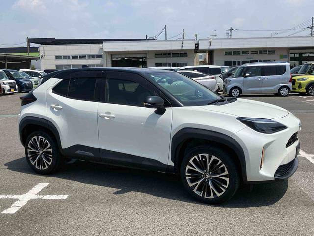 ヤリスクロスＺナビ／ＤＩＳＣ／ＤＴＶ／ＢＴ／ＵＳＢ／全周囲Ｍ　ドライブレコーダー　ＥＴＣ　運転席電動シート／前席シートヒーター　ＭＴモード付ＣＶＴ　アダプティブクルーズコントロール　電動駐車ブレーキ（千葉県）の中古車