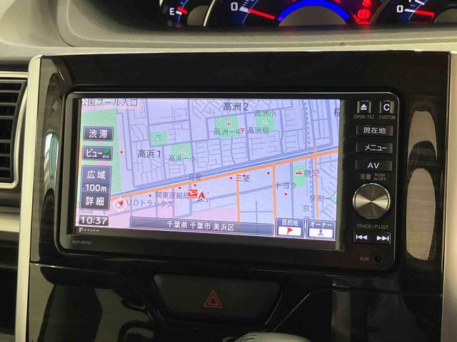 タントカスタムＲＳ　トップエディションＳＡ　４ＷＤナビ／ＢＴ／ＴＶ／ＤＩＳＣ／バックカメラ／ステアリングスイッチ　両側パワスラ　ＬＥＤフロントイルミ　ＬＥＤヘッドライト　ハロゲンフォグ　１５インチアルミ　スマートキー　衝突被害軽減ブレーキ（千葉県）の中古車