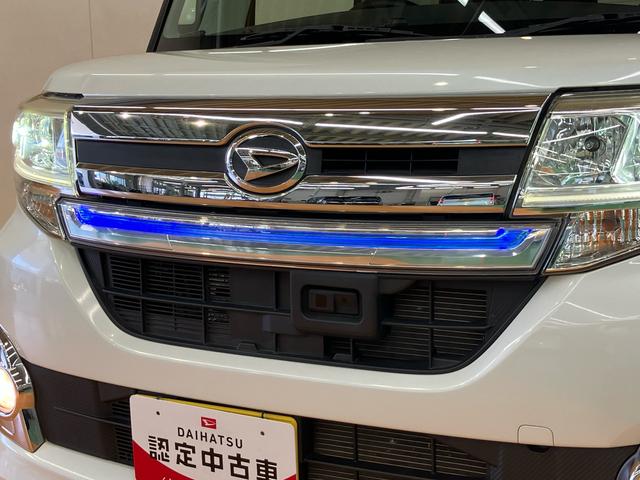 タントカスタムＲＳ　トップエディションＳＡ　４ＷＤナビ／ＢＴ／ＴＶ／ＤＩＳＣ／バックカメラ／ステアリングスイッチ　両側パワスラ　ＬＥＤフロントイルミ　ＬＥＤヘッドライト　ハロゲンフォグ　１５インチアルミ　スマートキー　衝突被害軽減ブレーキ（千葉県）の中古車
