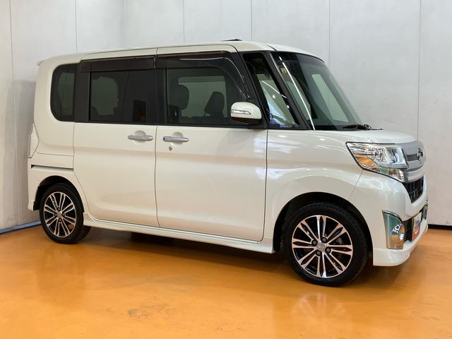 タントカスタムＲＳ　トップエディションＳＡ　４ＷＤナビ／ＢＴ／ＴＶ／ＤＩＳＣ／バックカメラ／ステアリングスイッチ　両側パワスラ　ＬＥＤフロントイルミ　ＬＥＤヘッドライト　ハロゲンフォグ　１５インチアルミ　スマートキー　衝突被害軽減ブレーキ（千葉県）の中古車
