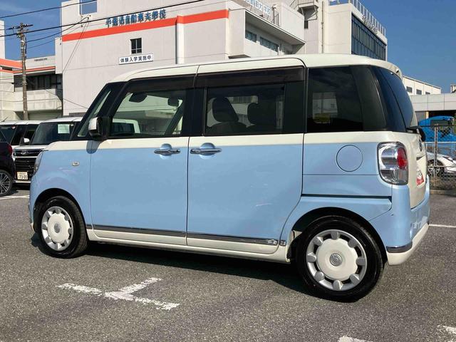 ムーヴキャンバスＸリミテッドメイクアップ　ＳＡIIナビ／ＢＴ／ＴＶ／ＣＤ／ＤＶＤ　ＥＴＣ　両側電動スライドドア　ＬＥＤフォグランプ　クリアテールランプ　メッキモール　プッシュボタンスターター　置きラクＢＯＸ　横滑り防止装置　衝突被害軽減ブレーキ（千葉県）の中古車