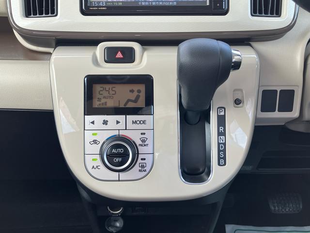 ムーヴキャンバスＸリミテッドメイクアップ　ＳＡIIナビ／ＢＴ／ＴＶ／ＣＤ／ＤＶＤ　ＥＴＣ　両側電動スライドドア　ＬＥＤフォグランプ　クリアテールランプ　メッキモール　プッシュボタンスターター　置きラクＢＯＸ　横滑り防止装置　衝突被害軽減ブレーキ（千葉県）の中古車