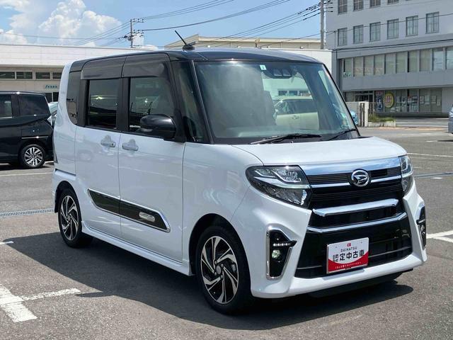 タントカスタムＲＳスタイルセレクションターボ　９型ナビ・ＴＶ・ＤＶＤ・ＢＴ・ＵＳＢ　Ｂカメラ　ドラレコ　ＥＴＣ　アダプティブクルコン　ＬＥＤヘッドライト　オートライト　オートハイビーム　両側電動スライド　コーナーセンサー　シートヒーター（千葉県）の中古車